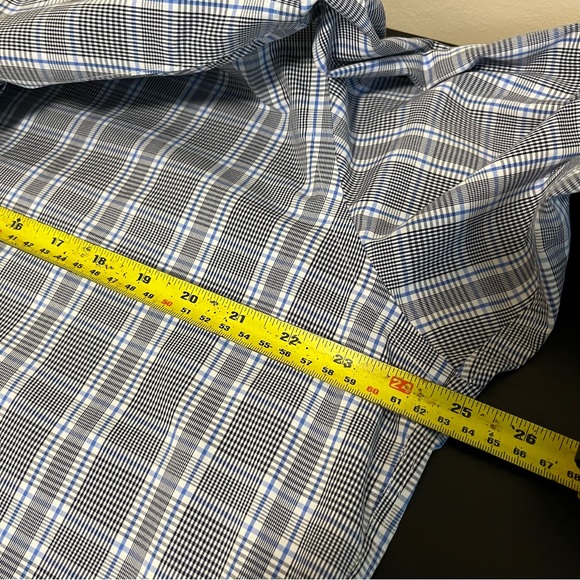 Michael Michael Kors Prince if Whales Check Plaid Button Up Shirt | Regular Fit - Picture 12 of 14